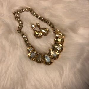 Statement Necklace and Earrings